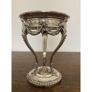 Silver-plated Bronze Tripod Base