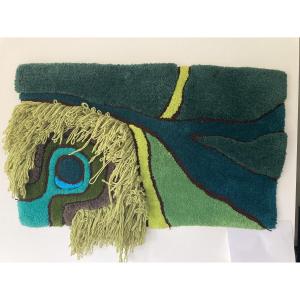 Wool Tapestry From The 1960s-70s