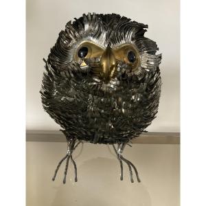 Metal Owl By Curtis Jeré