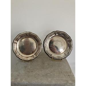 Silver-plated Metal Bottle Coaster 