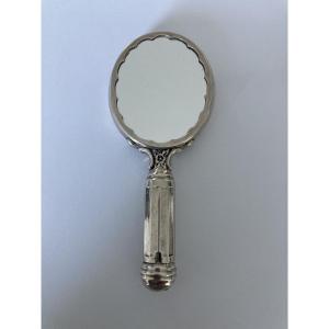 Silver Mirror And Compact