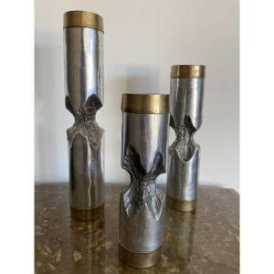 Brutalized Candleholders By David Marshall
