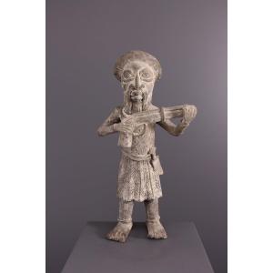 African Tribal Art - Benin Portuguese Figure