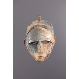 African Tribal Art - Nzebi Mask, Bandjabi