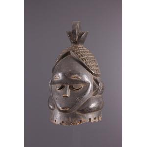African Tribal Art - Mende Bundu Soweit Helm Mask