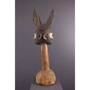 African Tribal Art - Idoma Janiform Crest