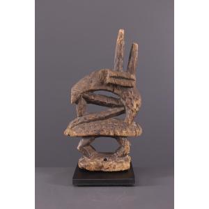 African Tribal Art - Ci Wara Bamana Crest Mask