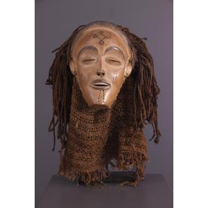 African Tribal Art - Chokwe Mwana Pwo Mask
