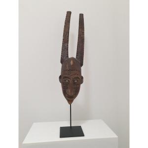 Bambara (mali) - Horned Mask - 78 Cm