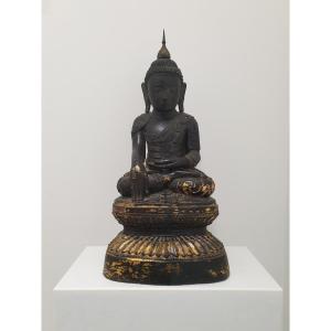 Burma - Sitting Buddha - 75 Cm