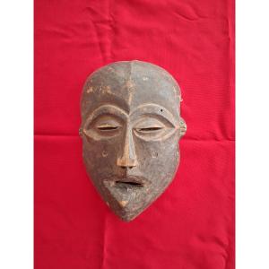 Nigeria - Wooden Mask - H 29 Cm