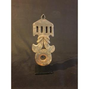 Nepal - Wooden Butter Churn Axle - 27 Cm