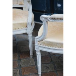 Pair Of Louis XVI Armchairs