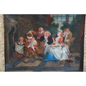 Harlequin, Interior Scene XVIII