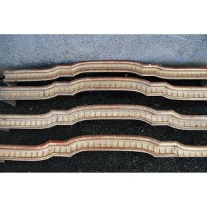Suite Of 4 Valances In Golden Wood From The Napoleon III Period