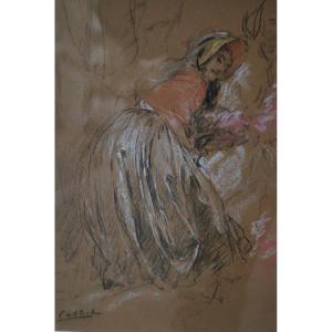 Antoine Calbet, Elegant Drawing