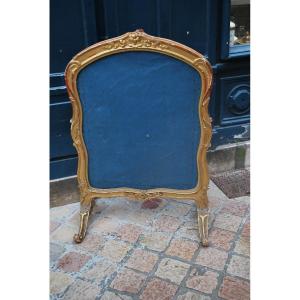 Firewall In Golden Wood From Louis XV XVIII Period
