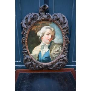 Portrait Of A Young Man, Italy, XVIII Style