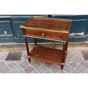 Louis XVI Period Mahogany Coffee Table