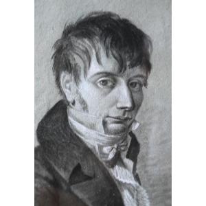 Drawing Of A Man In A Frock Coat, 19th Century
