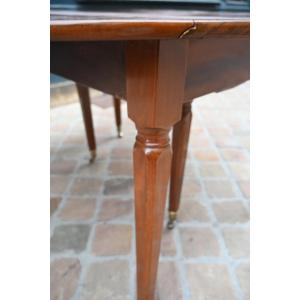 Louis XVI Period Mahogany Dining Table