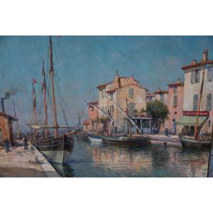 Henry Malfroy, The Port Of Martigues