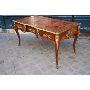 Louis XV Period Flat Desk, Stamped