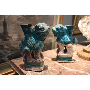 Pair Of Fô Dogs China XVIII