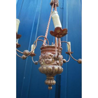 Petit Luste In Golden Wood, Barrel D Epoque XVII,