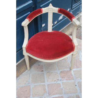 Charming Small Armchair D Child D Louis XVI XVIII
