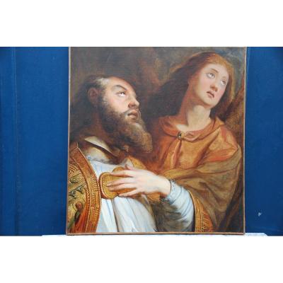 Oil On Canvas XVII, Italy, Bishop