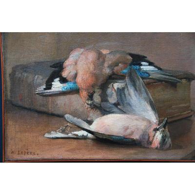 Still Life With Feathered Game Signed By Auguste Lepère
