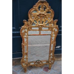 Beaucaire Mirror In Golden Wood Provence XVIII