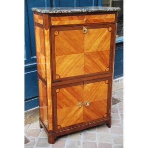 Secretary D Louis XVI Period. Stamped De Montigny