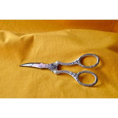 Pair Of Grape Scissors Silver XIX