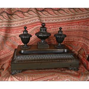 Inkwell In Bronze Restoration Period
