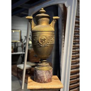 Large Bronze Vase