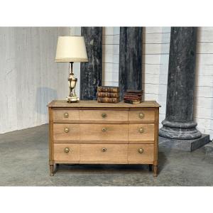 Lxvi Period Chest Of Drawers In Washed Oak 