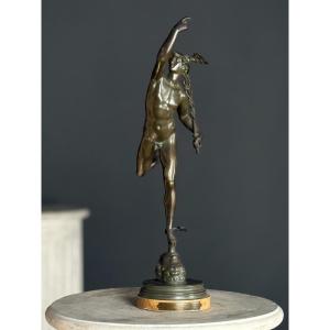 Bronze Statue Representing Mercury