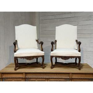 Pair Of Lxv Armchairs