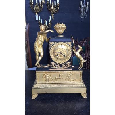 Pendulum Period Empire Gilt Bronze