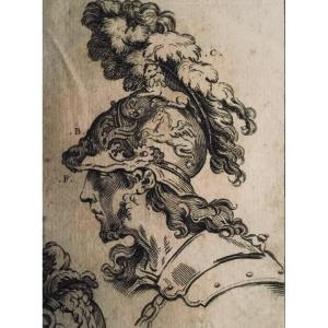 Two Engravings 18th Century L.m. Bonnet