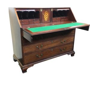 18th Century Chest Of Drawers Or Sloping Writing Desk 