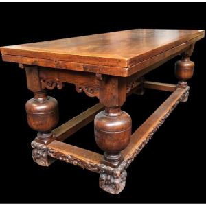 Very Large Oak Table 400 Cm Long 