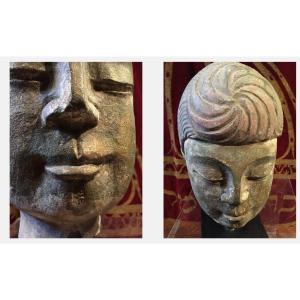 Stone Sculpture, Height 33.5 Cm 