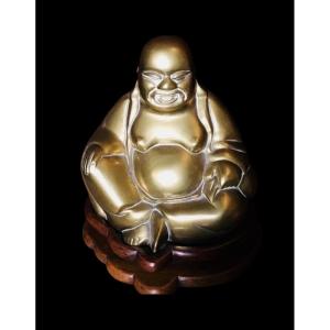 19th Century Bronze Buddha, Height: 19 Cm