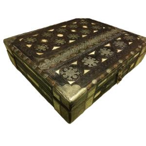 19th Century Inlaid Wooden Box