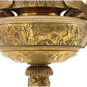 Pair Of  Bronze  Cups