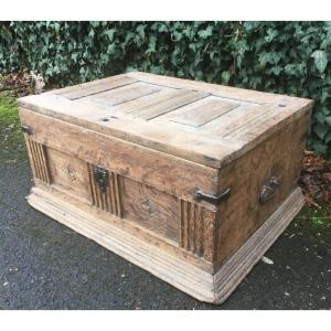 Small Renaissance Document Chest Circa 1600