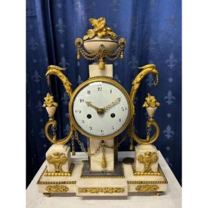 Elegant Louis XVI Style Clock, 18th Century.